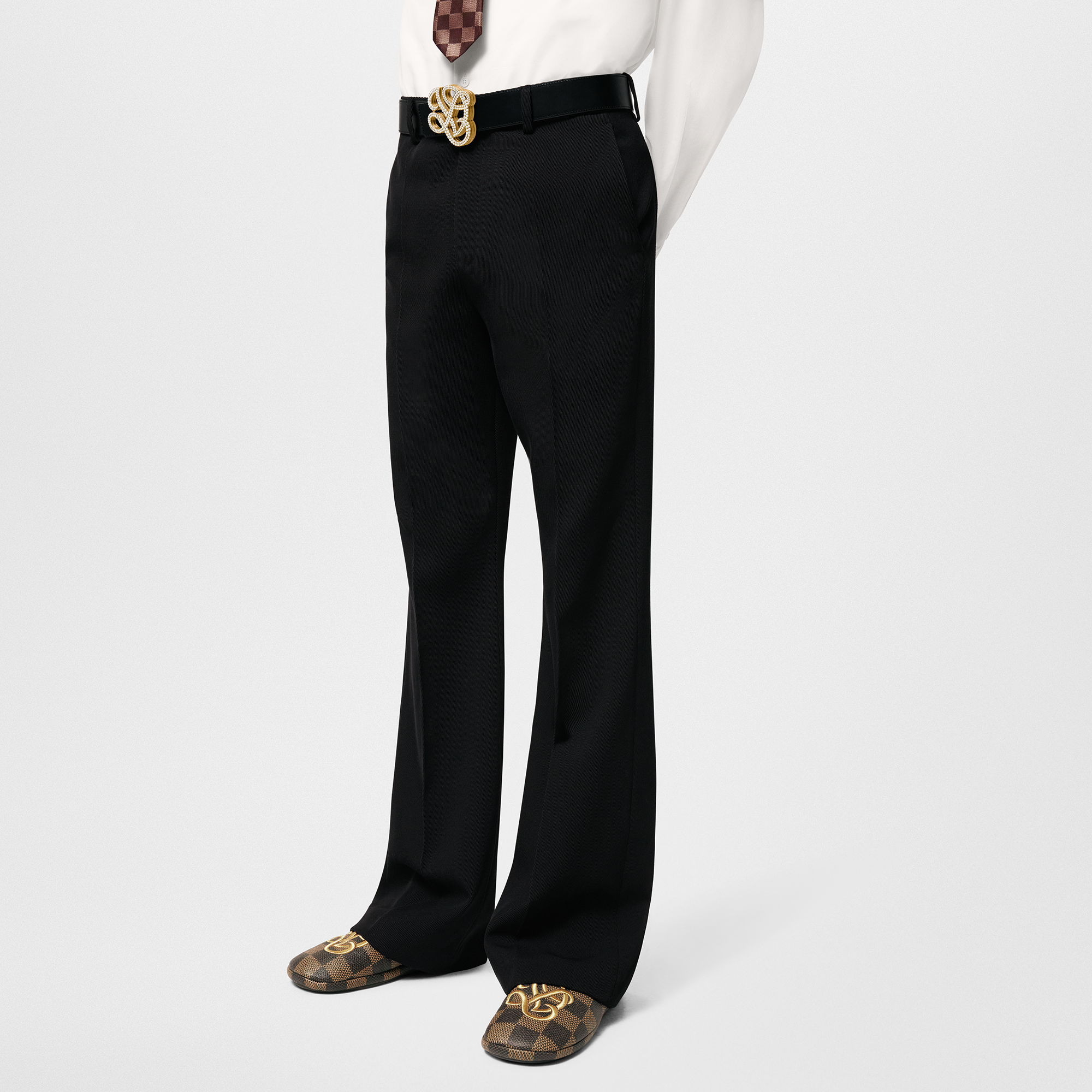 Classic Flared Wool Pants  in Men's Ready-to-Wear Trousers collections by Louis Vuitton (Product zoom)